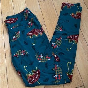 Lularoe leggings OS - umbrellas